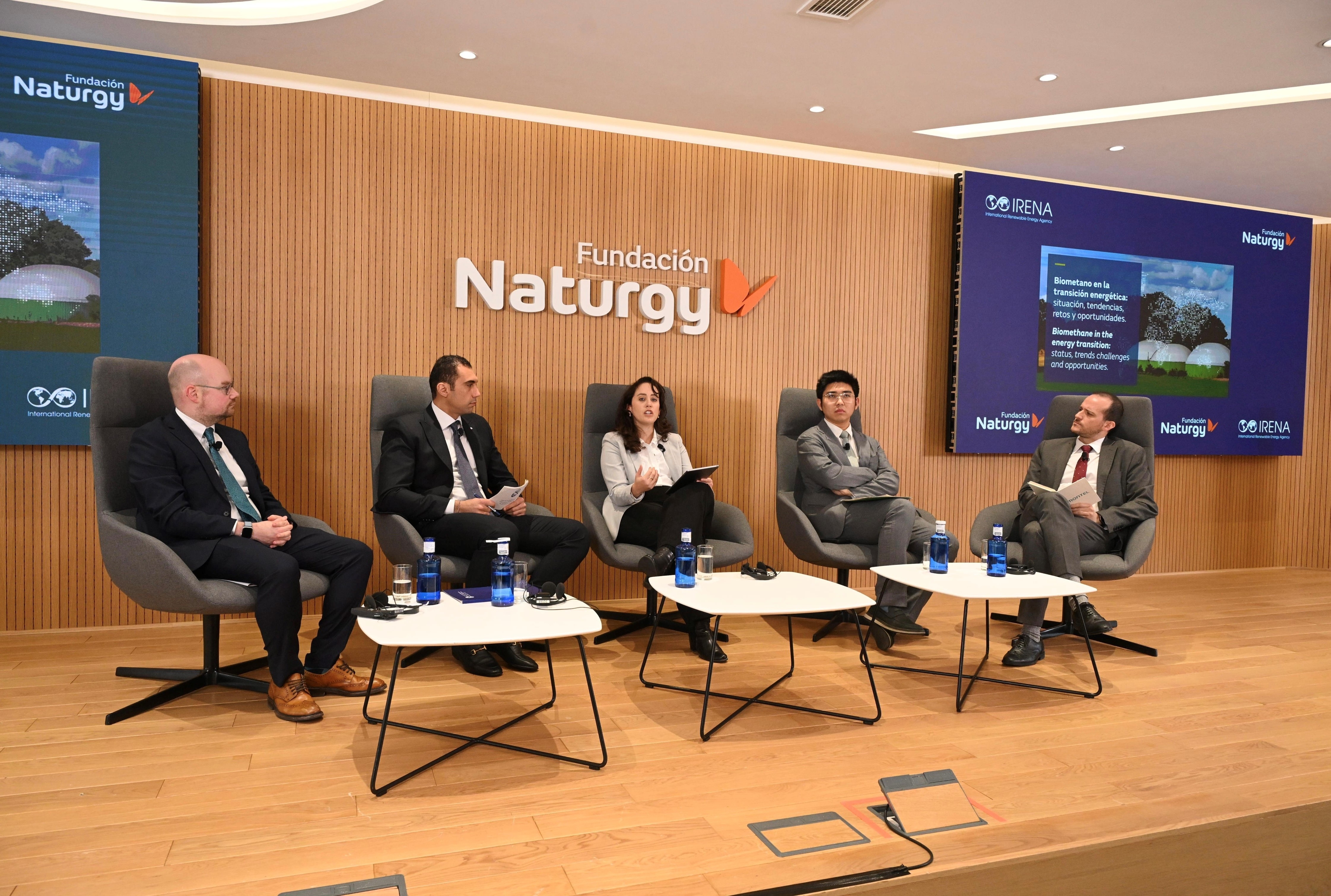 Expertos destacan el papel estratégico del biogás y el biometano como complemento de la electrificación. FUNDACIÓN NATURGY