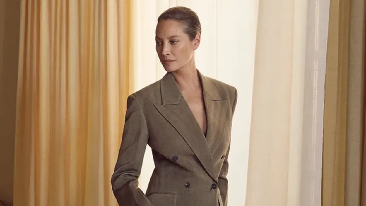 Christy Turlington en Ferragamo 