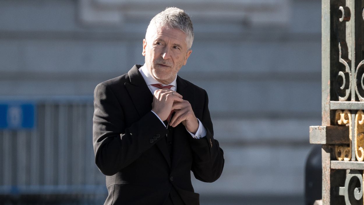 Marlaska amenaza al PP con los tribunales por acusarle de encubrir agesiones sexuales del jefe de la Policía. EP.