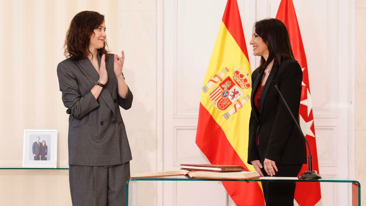 La presidenta de la Comunidad de Madrid, Isabel Díaz Ayuso, nombra su nueva Consejera de Educación, Mercedes Zarzalejo