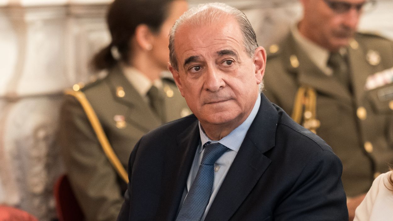 El director de la Policía Nacional, Francisco Pardo. EP.