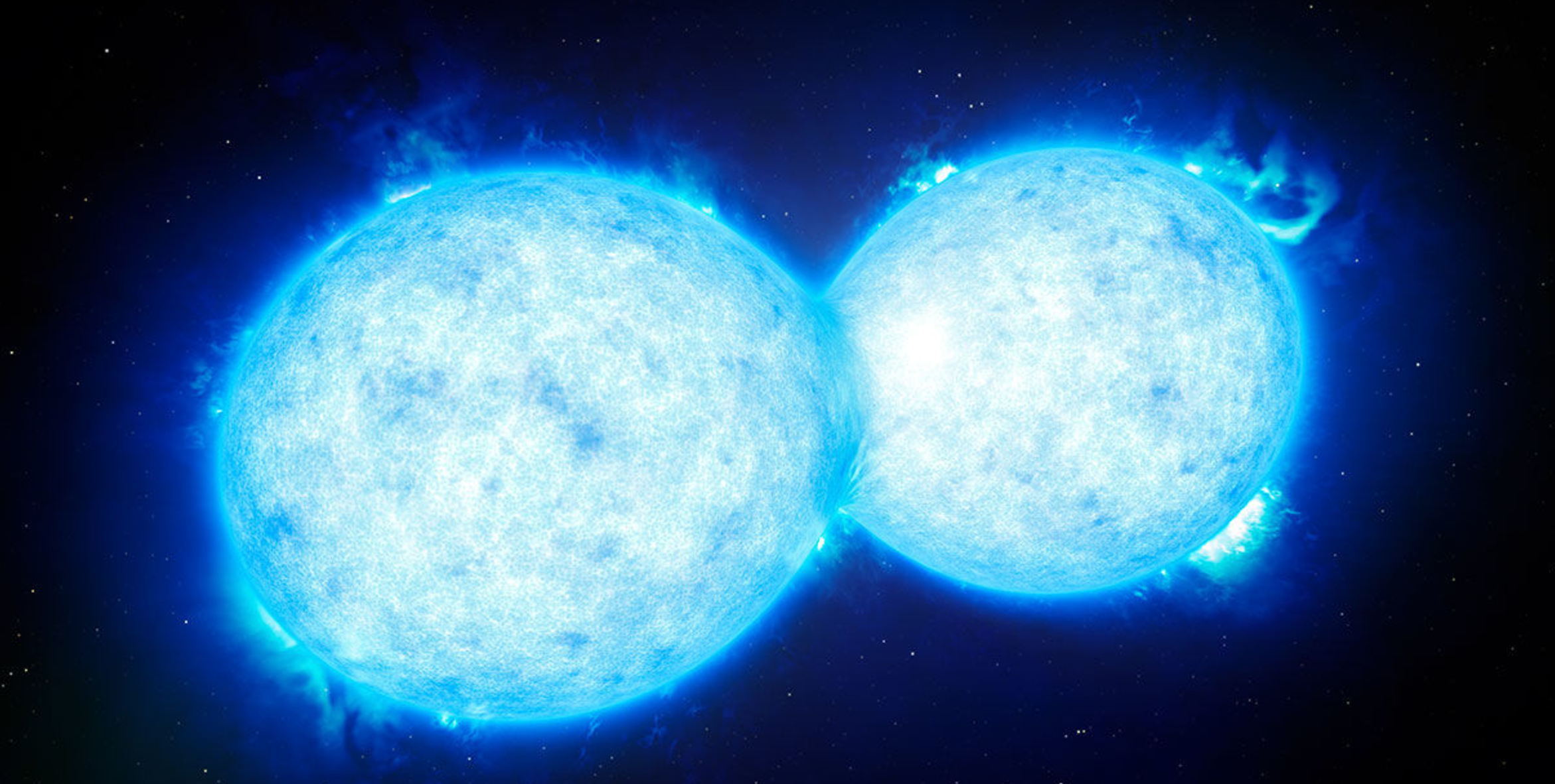 Dos estrellas colisionarán ante nuestros ojos