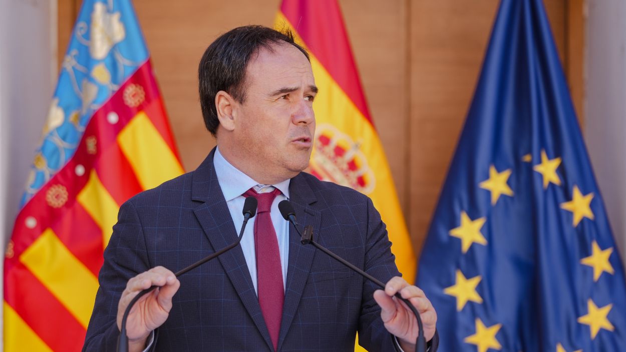 El presidente de la Generalitat Valenciana, Juan Francisco Pérez Llorca. EP.