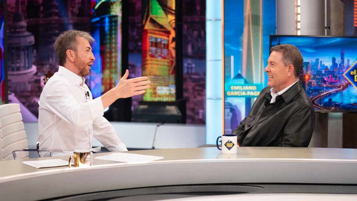 Entrevista en 'El Hormiguero' a Emiliano García-Page, presidente de Castilla-La Mancha. A3.