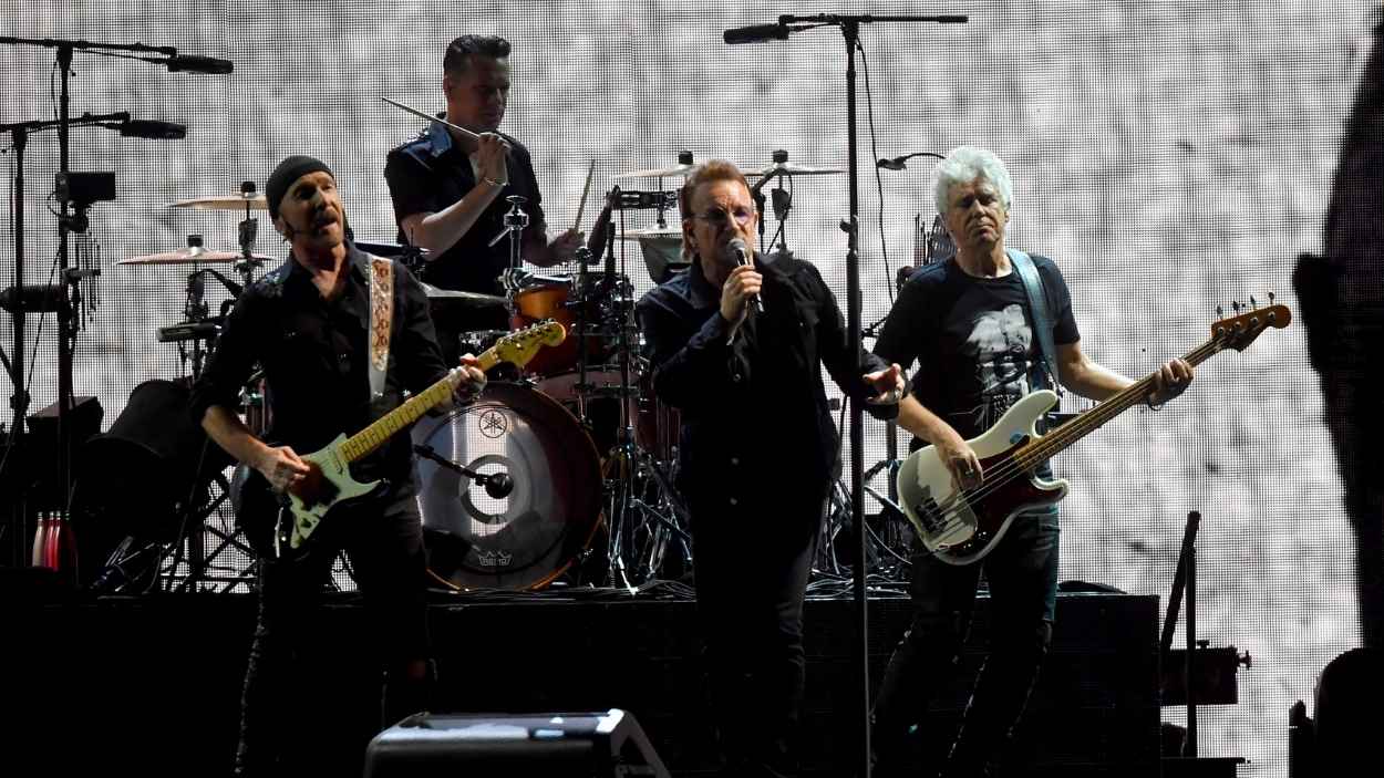 Foto de archivo U2. EP.