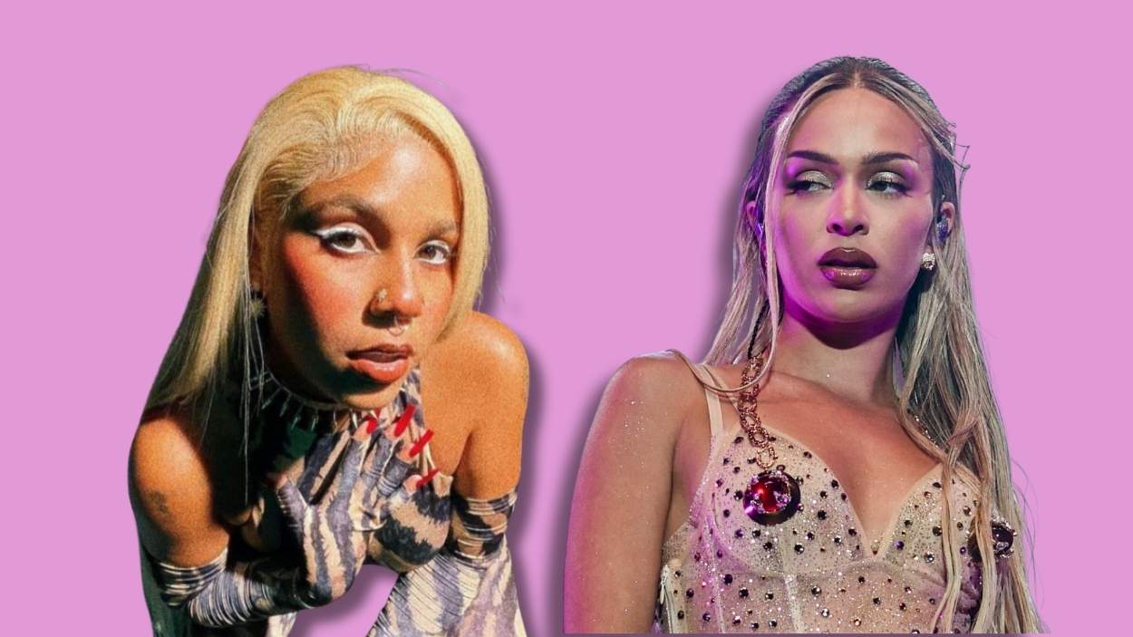 Tokischa y Bad Gyal. Fotomontaje