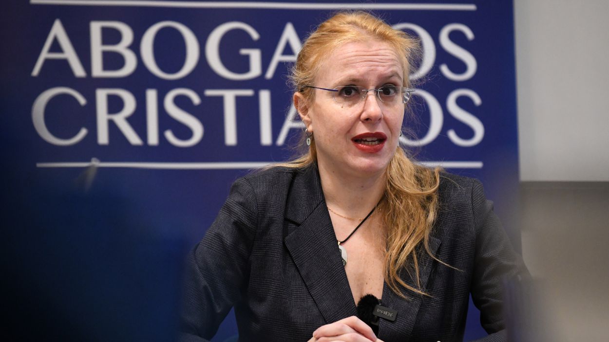 Polonia Castellanos, presidenta de Abogados Cristianos