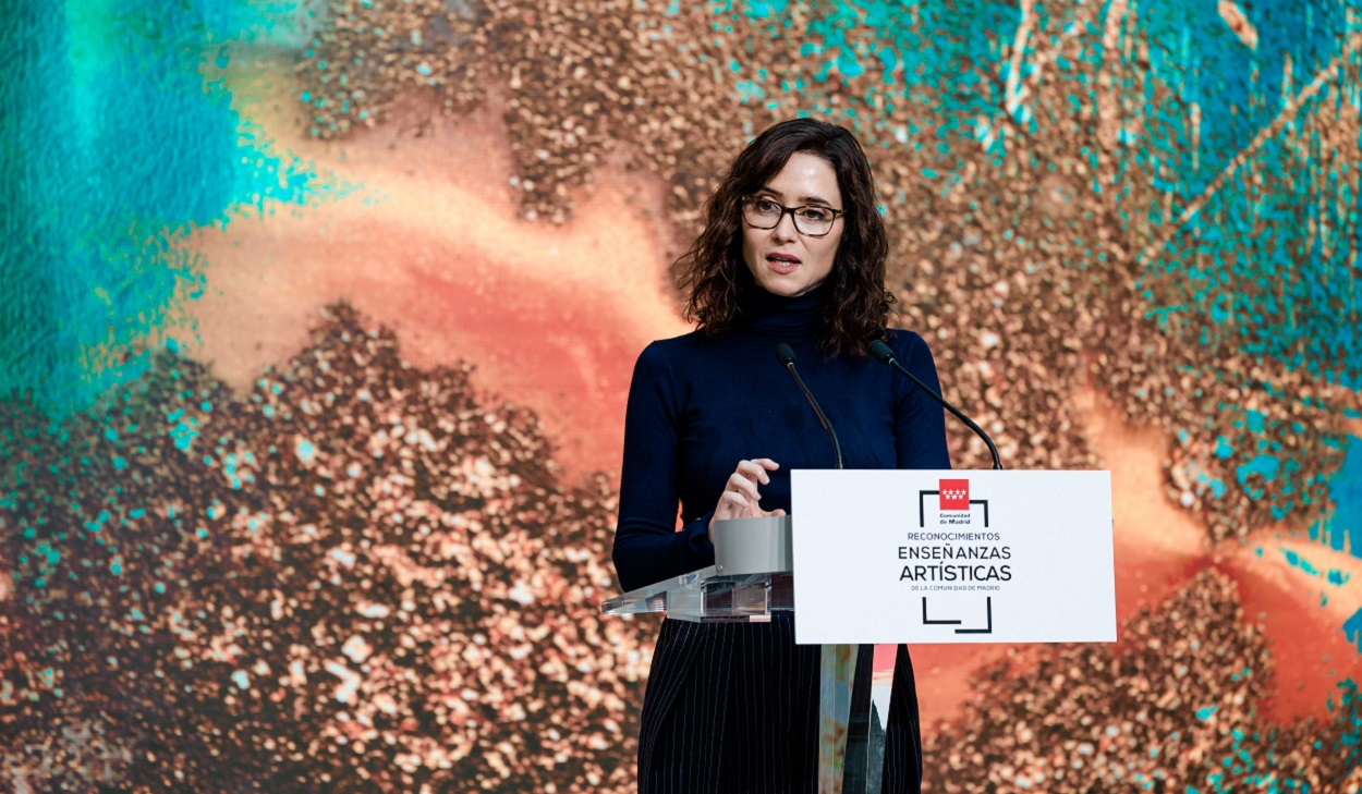 La presidenta de la Comunidad de Madrid, Isabel Díaz Ayuso. EP