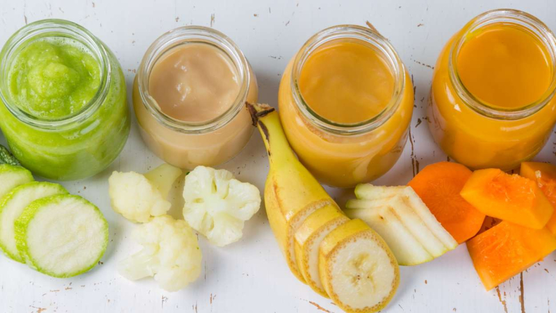 Purés coloridos que puedes hacer en la batidora