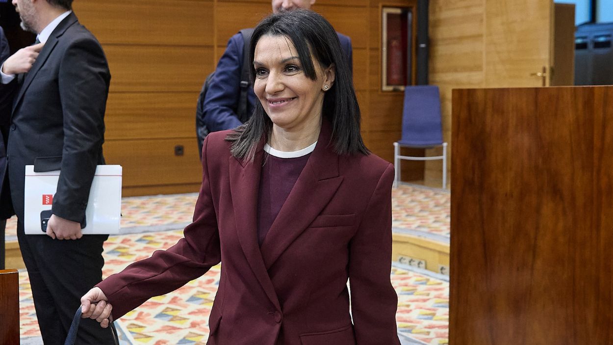 La nueva consejera de Educación, Ciencia y Universidades de la Comunidad de Madrid, María Mercedes Zarzalejo. EP.