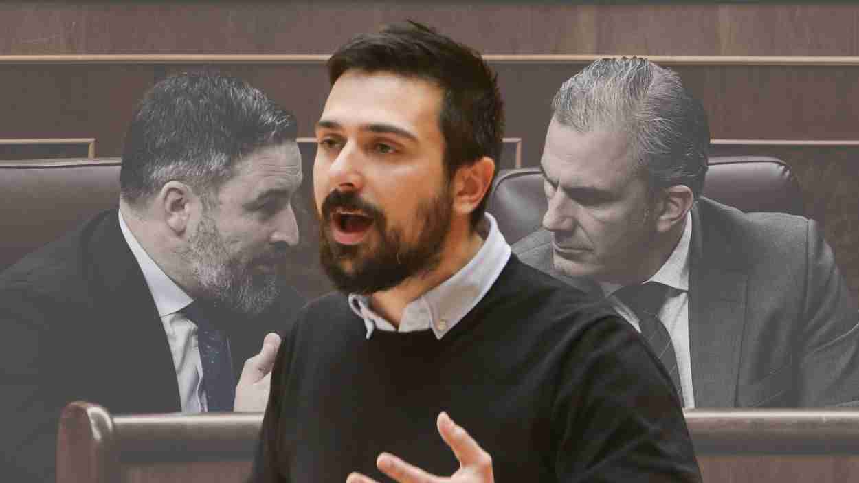 El chiste de Ramón Espinar sobre la crisis entre Abascal y Ortega Smith