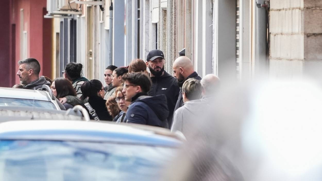 Llegada del autor confeso del crimen de Sueca a los juzgados, a 27 de enero de 2026, en Sueca, Valencia, Comunidad Valenciana (España). EP.