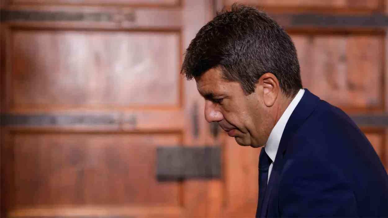 El expresidente de la Generalitat Valenciana, Carlos Mazón. EP 