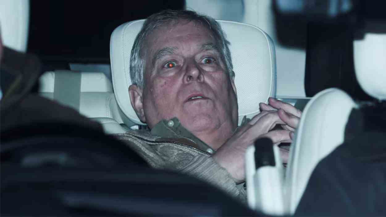 La fotografía de Andres Mountbatten Windsor que tomó Phil Noble, fotógrafo senior de Reuters.