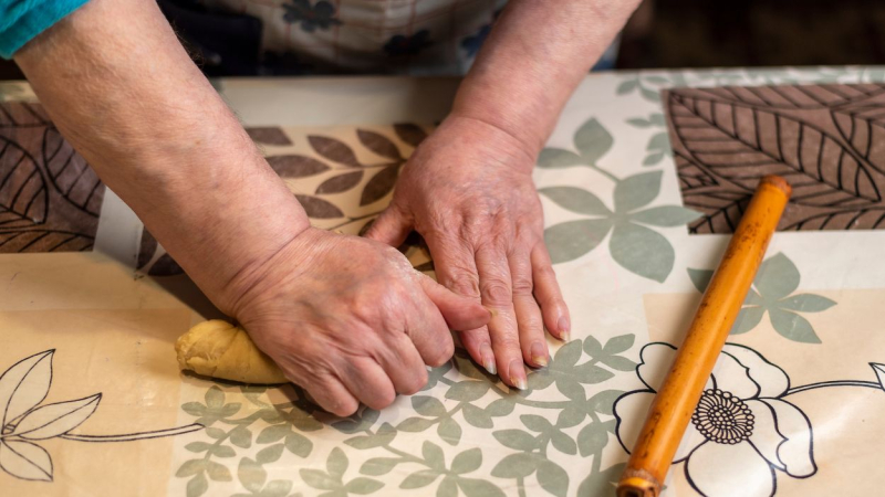 Preparando pestiños