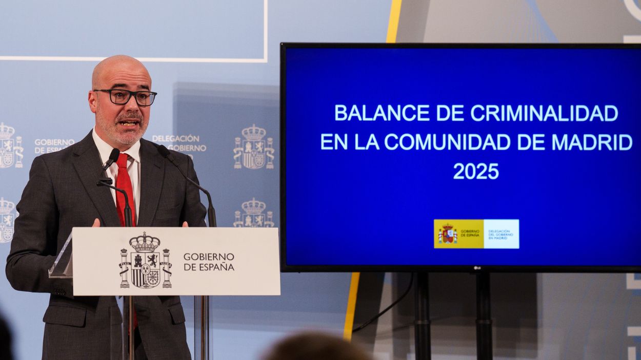 El delegado del Gobierno en la Comunidad de Madrid, Francisco Martín. EP.