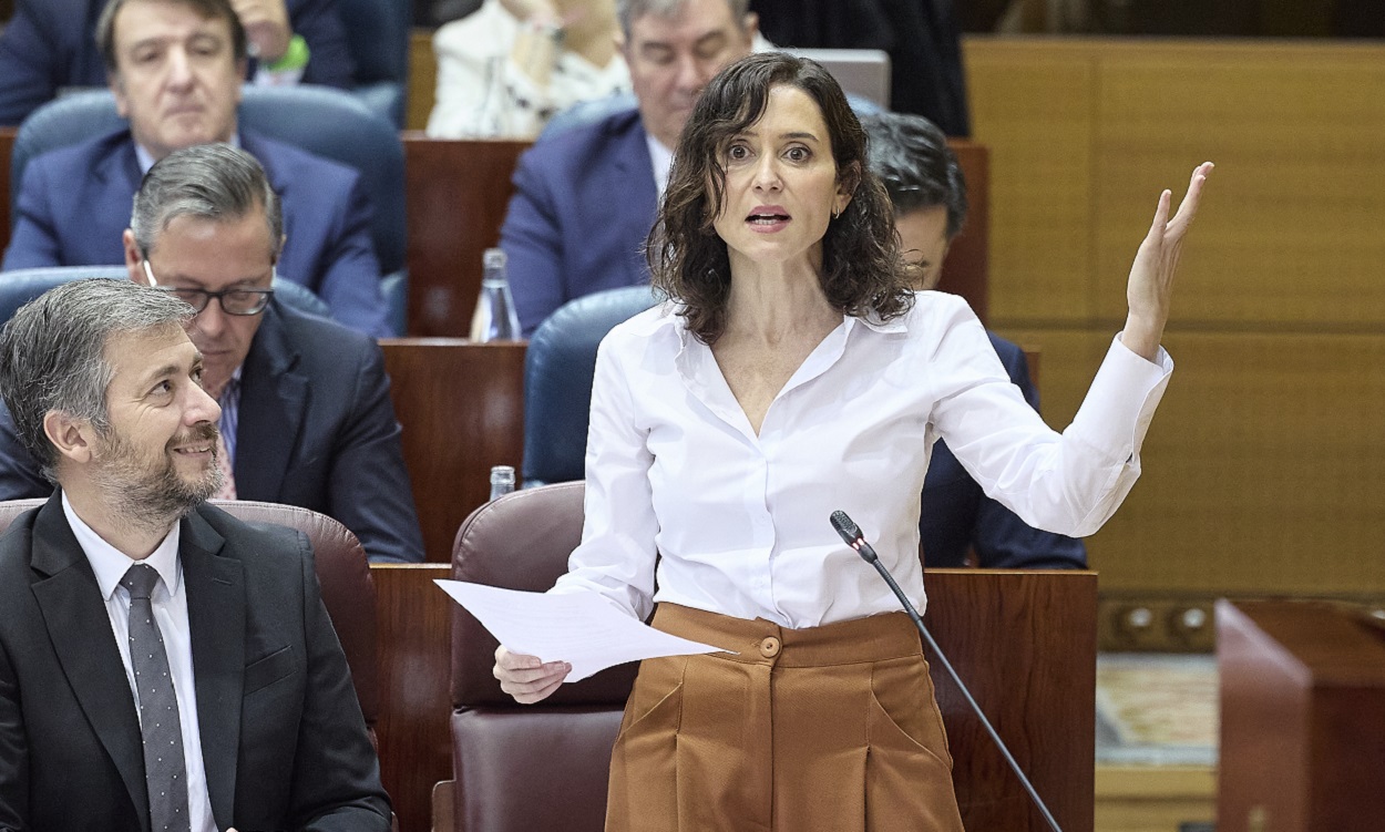 La presidenta de Madrid, Isabel Díaz Ayuso. EP