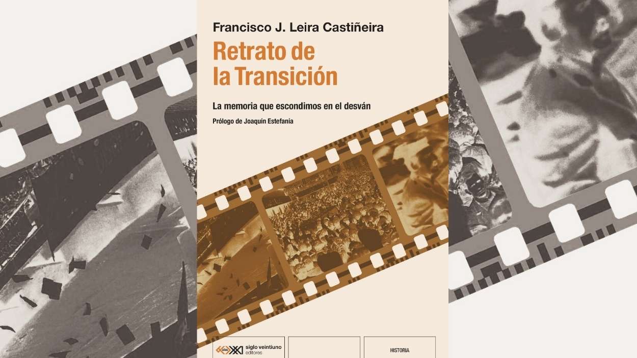 Portada del libro 'Retrato de la Transición'.