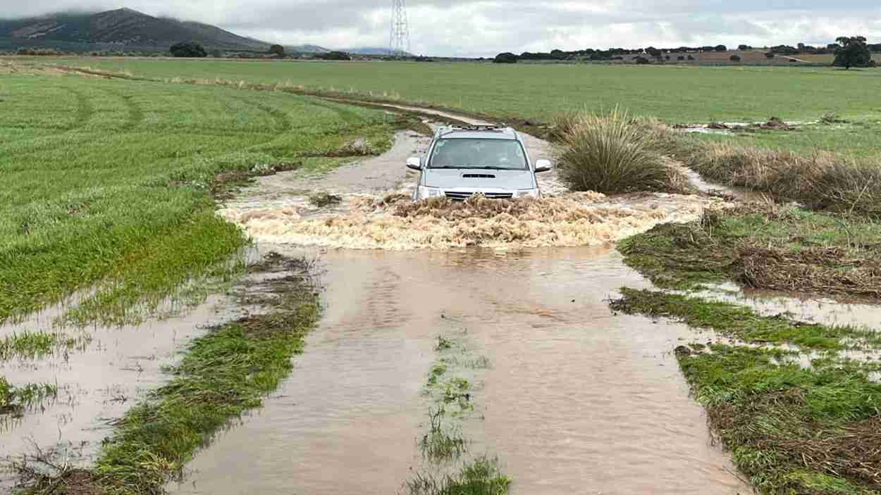 Estado de los caminos en algunos términos municipales de la provincia de Ciudad Real. Asaja