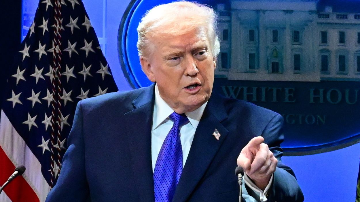 El presidente de Estados Unidos, Donald Trump. EP. 