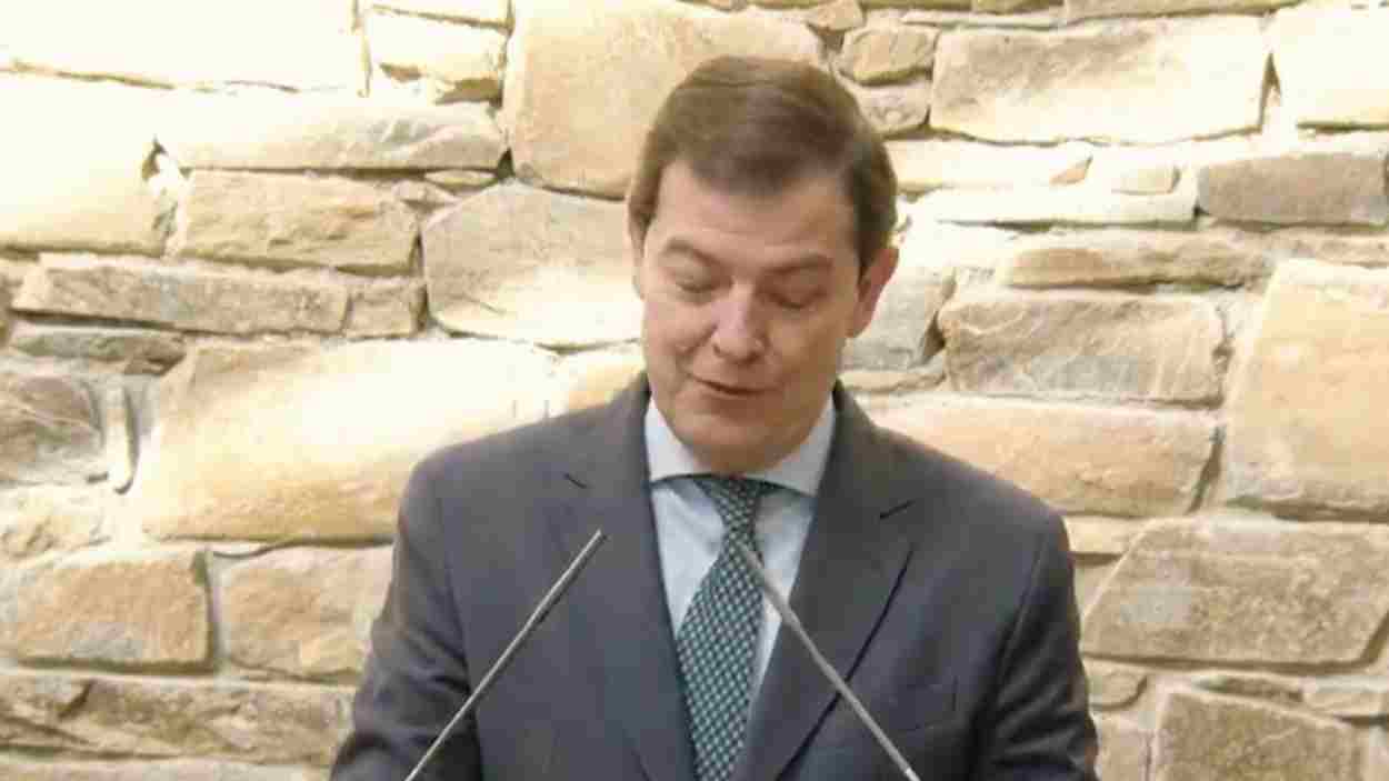 Mañueco se presenta a la reelección en Castilla y León. EP