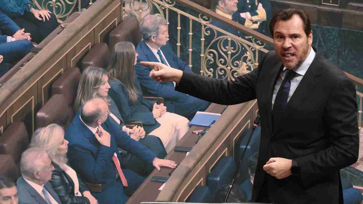 Óscar Puente sentencia con tres palabras a la oposición del PP a la desclasificación del 23 F