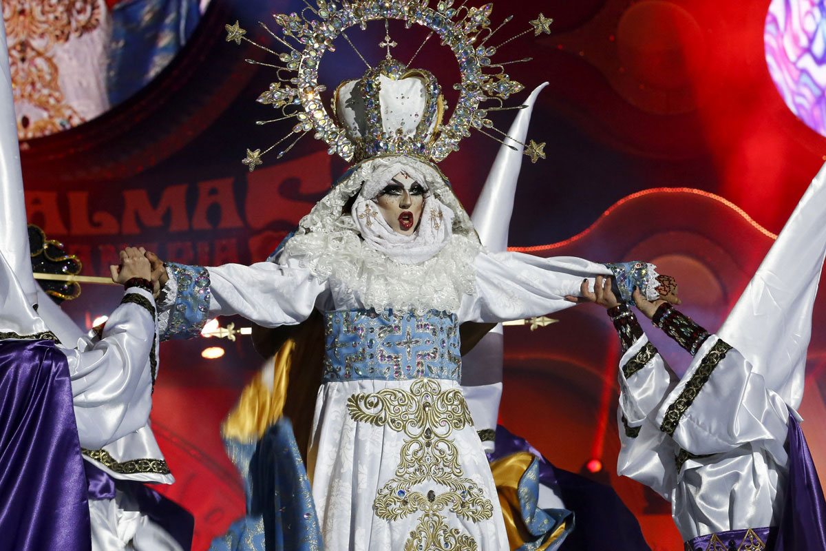 El drag queen ganador de la gala en Las Palmas