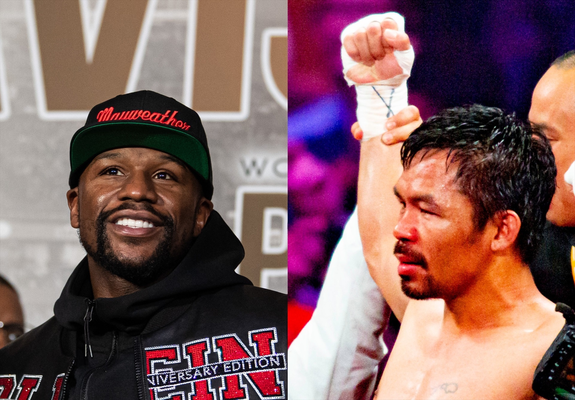 Floyd Mayweather y Manny Pacquiao| EP