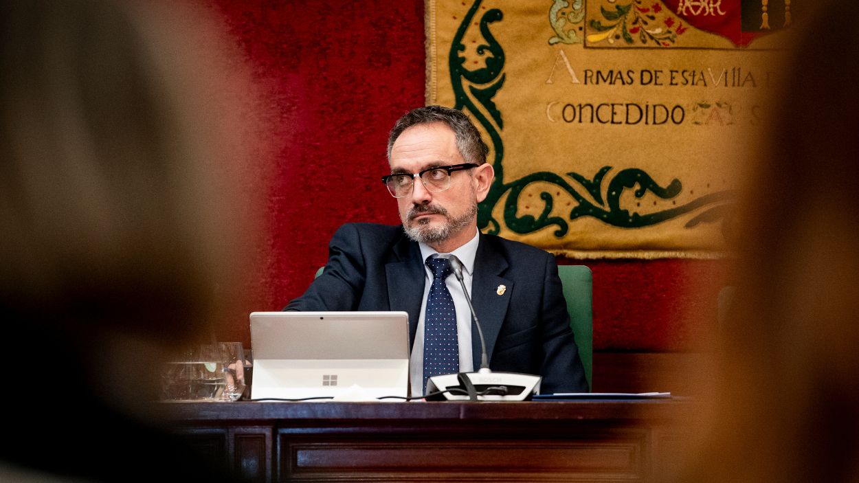 El alcalde de Móstoles, Manuel Bautista. EP