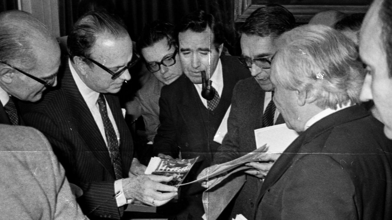 Reunión de la Junta de Portavoces del Congreso de los Diputados tras el intento fallido de golpe de Estado. EP.