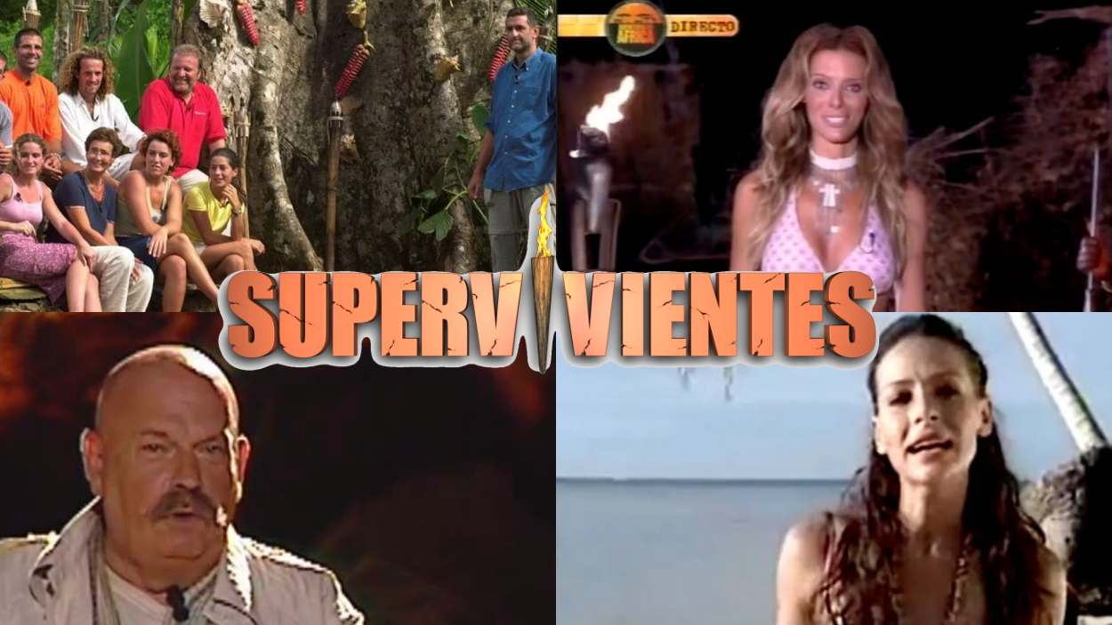 Algunos de los presentadores de 'Supervivientes' en España
