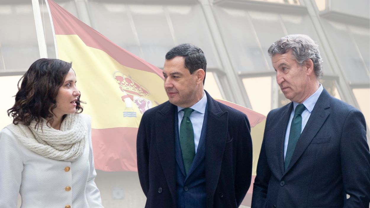 El PP y sus barones insisten en perder en los tribunales su lucha por boicotear la ley de la vivienda. Montaje de elaboración propia.