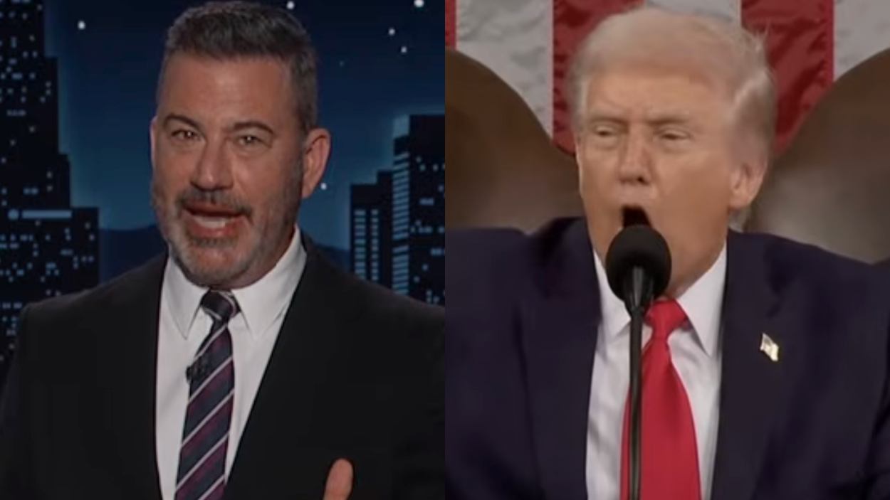 Jimmy Kimmel y Donald Trump