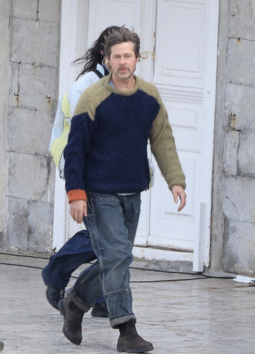 Brad Pitt rueda en Grecia