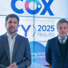 Enrique Riquelme, presidente ejecutivo de Cox, y Nacho Moreno, CEO de Cox  Foto de Cox