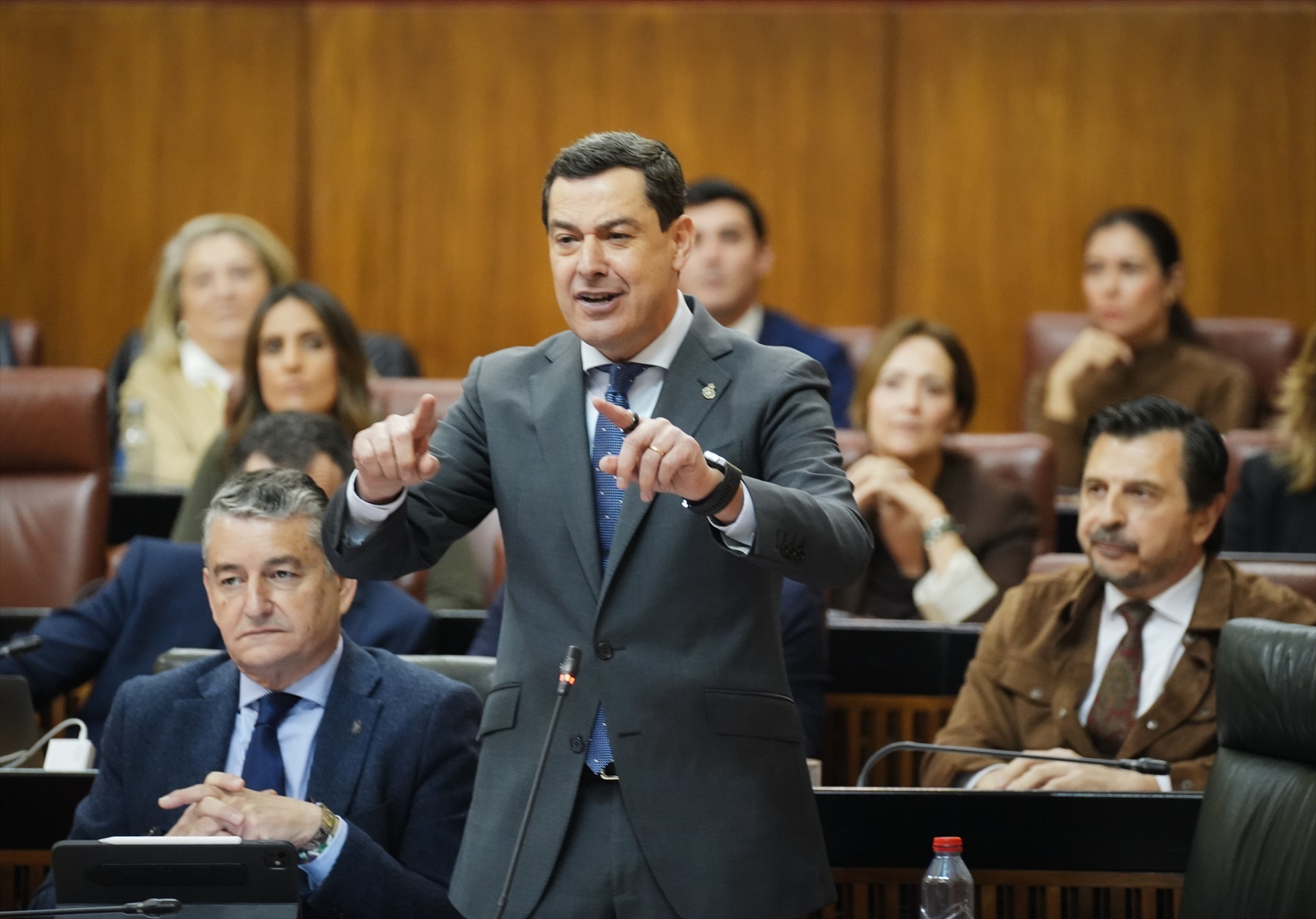 Presidente de la Junta de Andalucía, Moreno Bonilla / EP