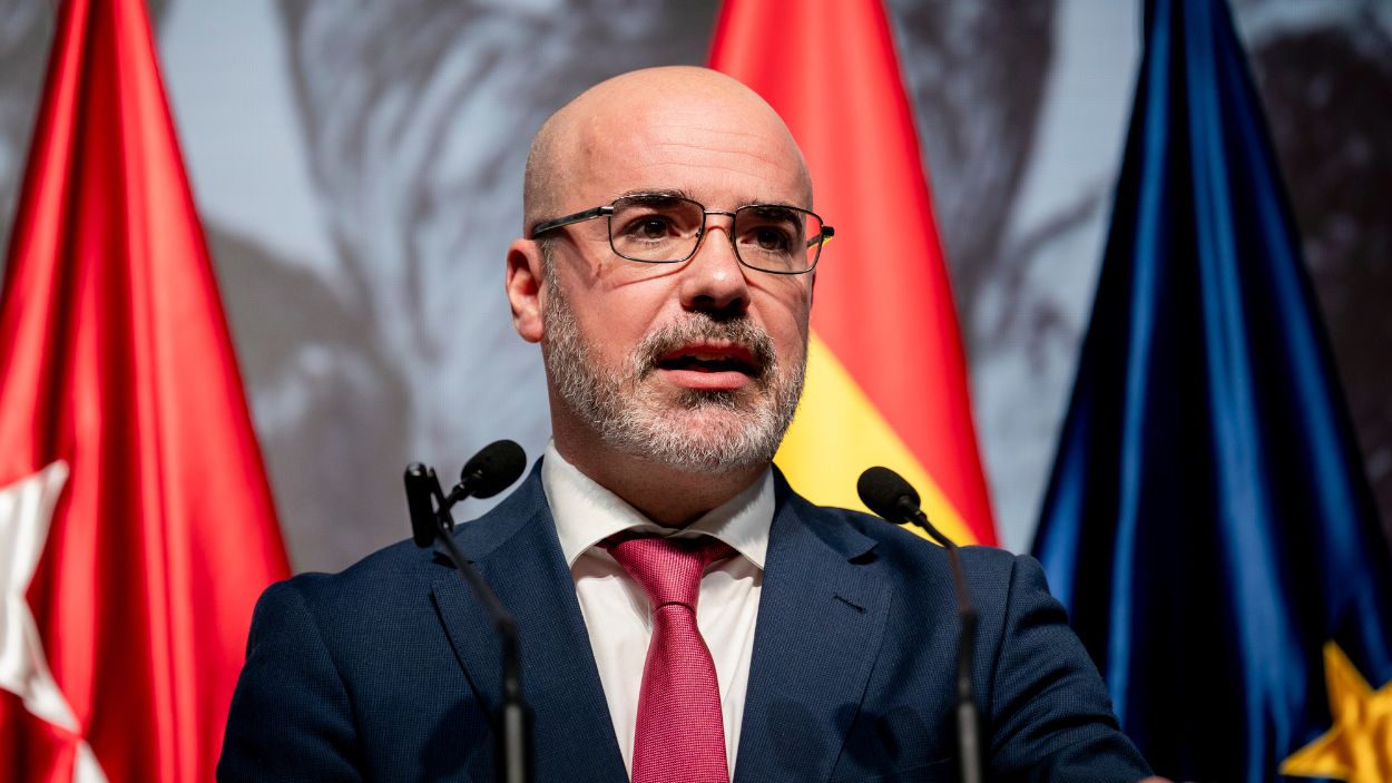 El delegado del Gobierno en la Comunidad de Madrid, Francisco Martín Aguirre. EP.