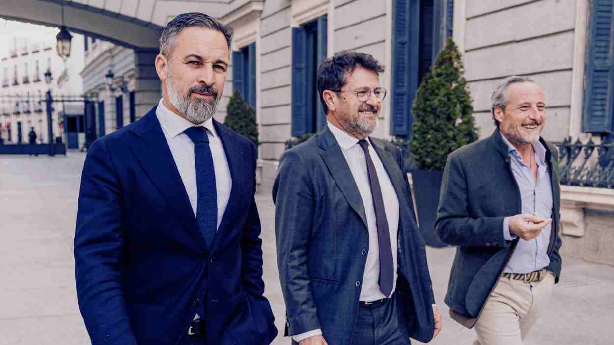 Vox, único partido del Congreso que vota en contra de la subida de las pensiones. EP