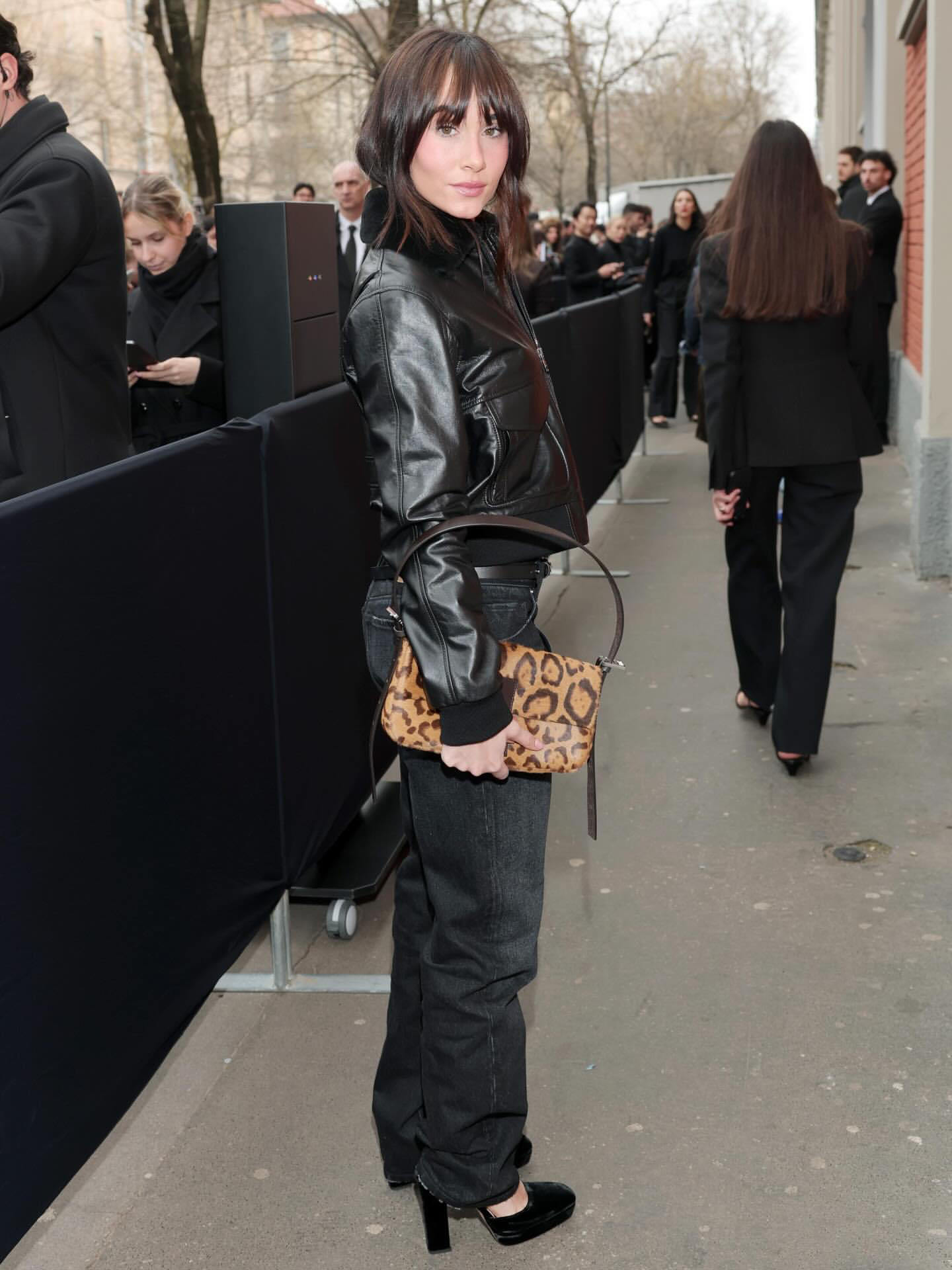 Aitana en el desfile de Fendi 2026