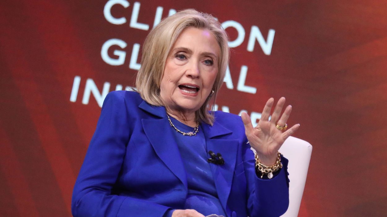 La exsecretaria de Estado y excandidata a la Presidencia de Estados Unidos, Hillary Clinton. EP.