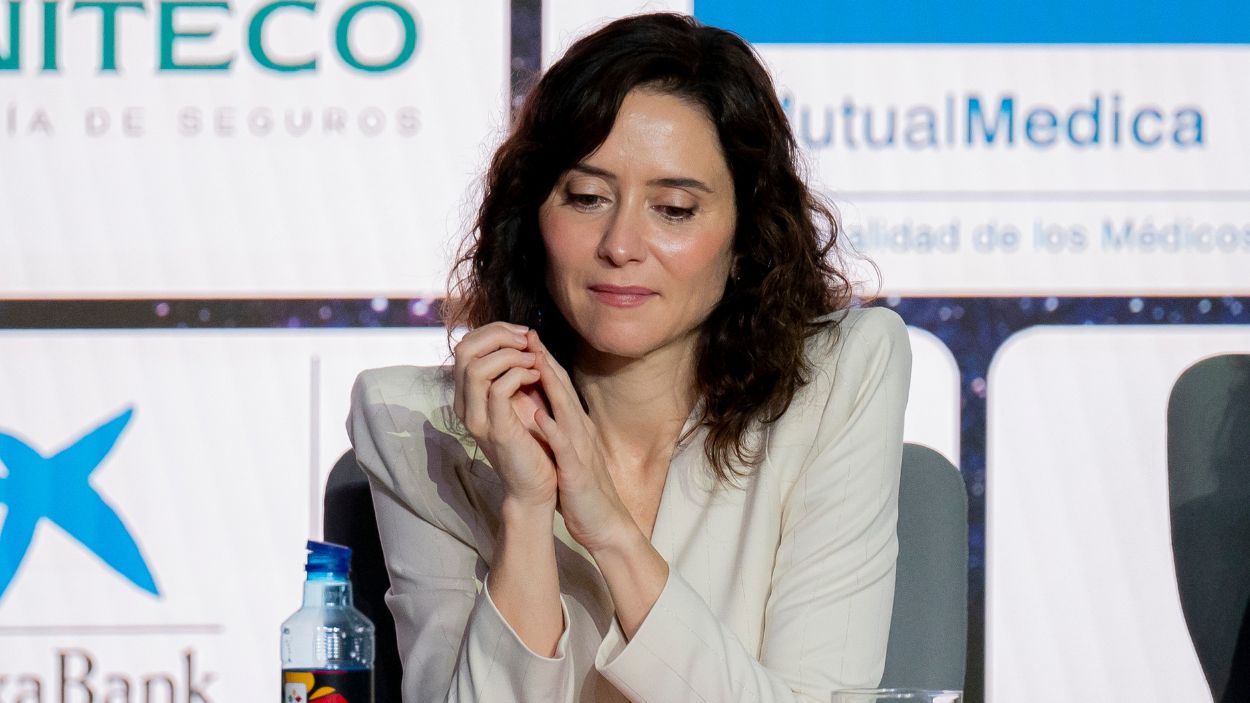 La presidenta de la Comunidad de Madrid, Isabel Díaz Ayuso. EP.