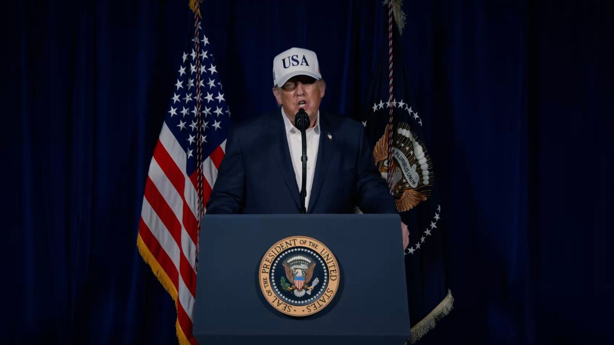 El presidente de Estados Unidos, Donald Trump. EP.