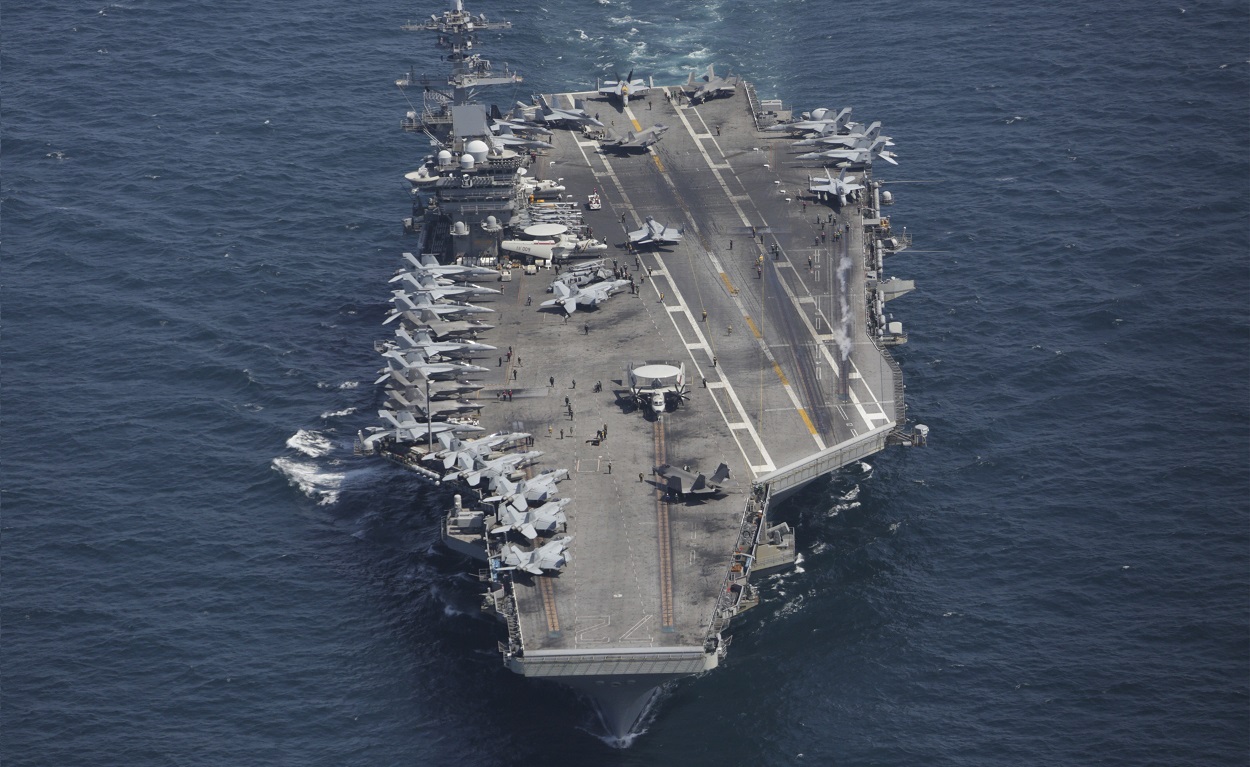 El portaaviones USS Abraham Lincoln. EP