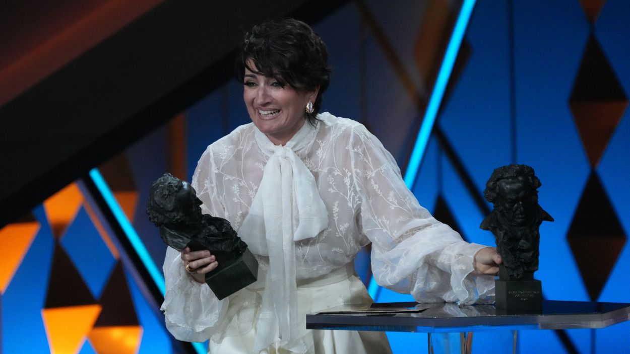 Silvia Abril en los Goya. EP