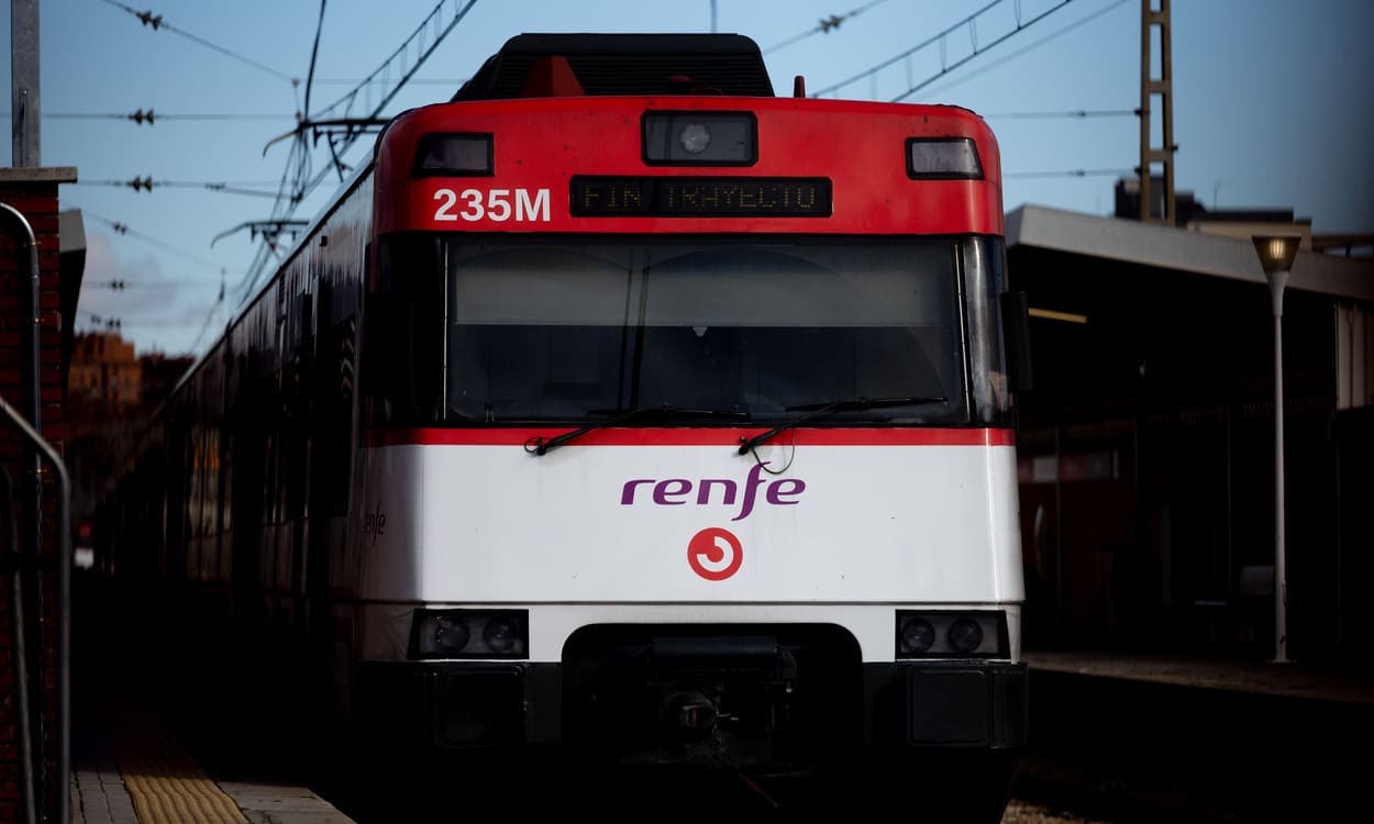 Tren de la red de Cercanías Madrid, a 28 de enero de 2026, en Madrid (España). Eduardo Parra / EP
