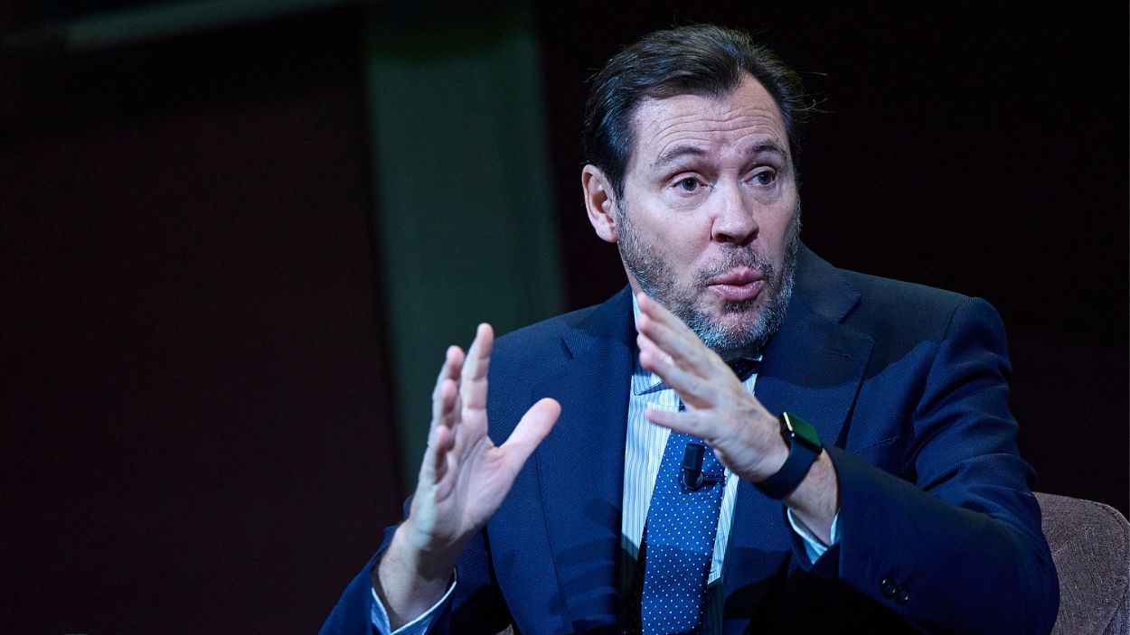 El ministro de Transportes y Movilidad Sostenible, Óscar Puente. EP.