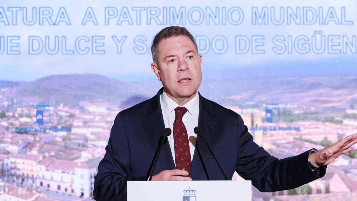 El presidente de Castilla-La Mancha, Emiliano García-Page. JCCM.