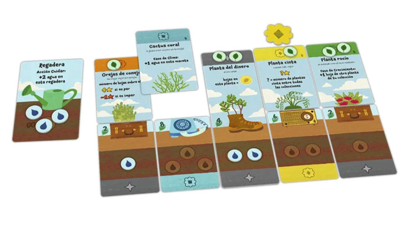 Juego de cartas de El jardín de Gretchen