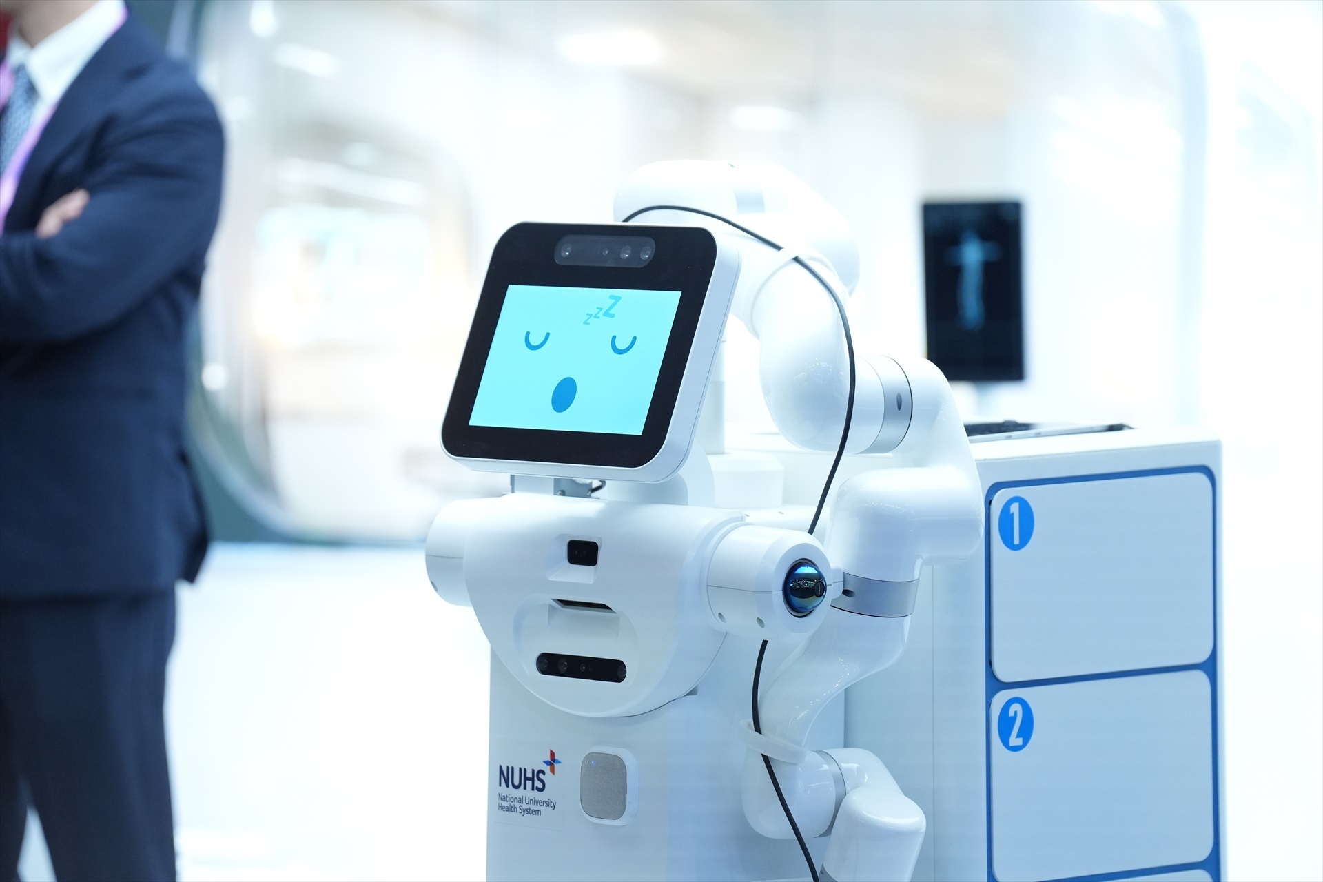 Los robots de todos los tipos han tenido parte del protagonismo de esta primera jornada.