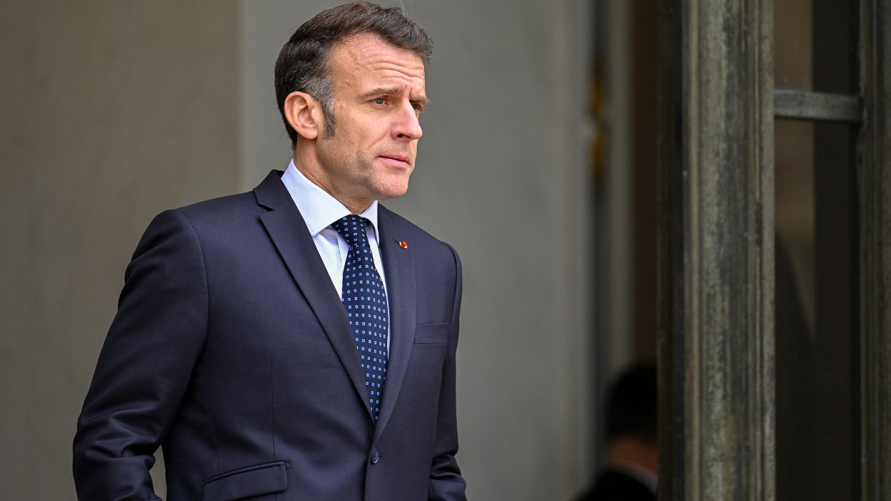 El presidente francés Emmanuel Macron. EP.